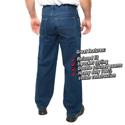 Mens Denim Jeans Model# PA-420-BL