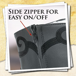Saddle Tramp� Western Half Boots&nbsp;&nbsp;Model#&nbsp;A8001