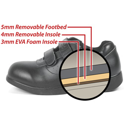 Coggs Black Mens Care Shoes&nbsp;&nbsp;Model#&nbsp;CT1877