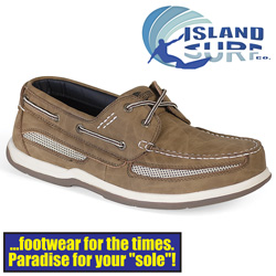 Island Surf Cod Boat Shoe Model# 11011DBN