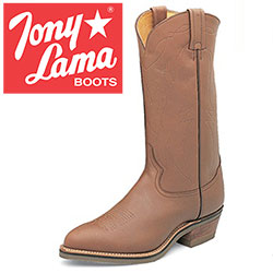 Tony Lama Natural Retan Boots Model# 4013