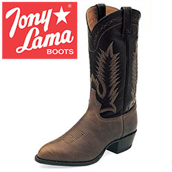 Tony Lama Chocolate Taurus Boots Model# 6171C