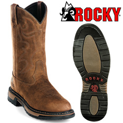 Rocky Branson Waterproof Roper Boots&nbsp;&nbsp;Model#&nbsp;2733