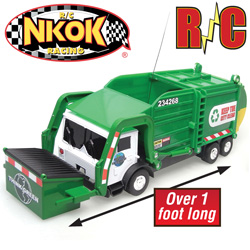 Remote Controlled Garbage Truck With Lights&nbsp;&nbsp;Model#&nbsp;80962