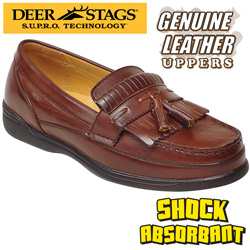 Deer Stags Dark Maple Peninsula Loafers Model# PENINSULA - DK.MAPLE