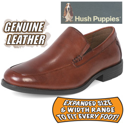 Hush Puppies Emit Slip-On Shoes&nbsp;&nbsp;Model#&nbsp;EMIT-TAN