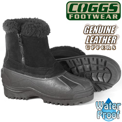 Coggs Black Womens Winter Boots Model# SB-0842BLK