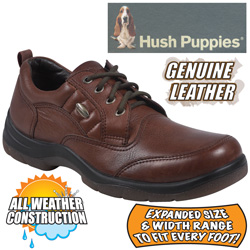 Hush Puppies Brown Stamina Shoes&nbsp;&nbsp;Model#&nbsp;H11584