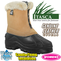 Womens Tan Comfort Temp Boots&nbsp;&nbsp;Model#&nbsp;A91649-TAN