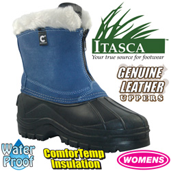 Womens Denim Comfort Temp Boots Model# A91649-DENIM