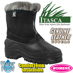 Womens Black Comfort Temp Boots Model# A91649-BLK
