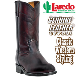Laredo Black Cherry Boots&nbsp;&nbsp;Model#&nbsp;6908