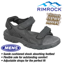 Black Leather Strap Sandal&nbsp;&nbsp;Model#&nbsp;AT793476