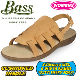 Bass Womens Tan Sandals Model# KATHY-TAN