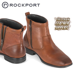 Rockport Teshlar Brown Half Boot Model# K54479
