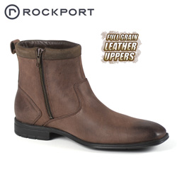 Rockport Teshlar Dark Brown Half Boot Model# K55041