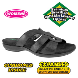Black Womens Kiesha Sandals&nbsp;&nbsp;Model#&nbsp;H-39034D