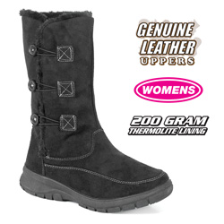 Womens Black Winter Boots&nbsp;&nbsp;Model#&nbsp;806995