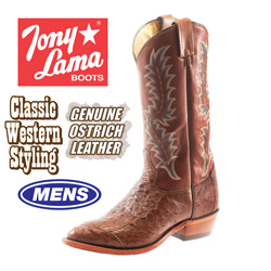 Tony Lama Smooth Ostrich Boots&nbsp;&nbsp;Model#&nbsp;E10064