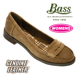 Bass Penny Loafer - Sand Model# BROOKFIELD-BLACK SAND
