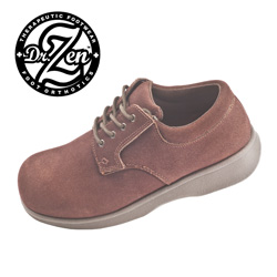 Dr. Zen Brown Suede Oxfords