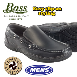 Bass Taft Slip-Ons Model# TAFTBLK