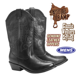 Black Western Boots Model# JZ0871-BLACK