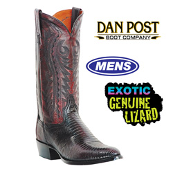 Dan Post Black Cherry Lizard Boot&nbsp;&nbsp;Model#&nbsp;DP2352R