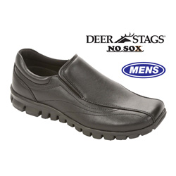 No Sox RoSlip Slip-Ons Model# ROSLIP-BLACK