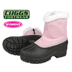 Womens Pink Coggs Snow Boots Model# HH-5009