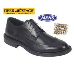 Mens Detour Wing Tips&nbsp;&nbsp;Model#&nbsp;AMSTERDAM-BLACK
