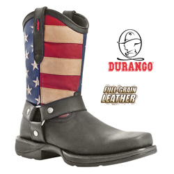 Durango Patriotic Pull-On Boots&nbsp;&nbsp;Model#&nbsp;DB5550
