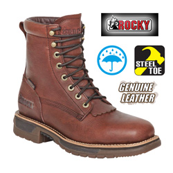Rocky Steel Toe Workboots Model# 6647