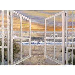 Elongated Window On Canvas Model# 75-9X36