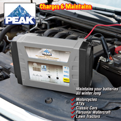 Peak Battery Charger/Maintainer Model# PKCOCV