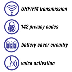 Cobra 18-Mile GMRS Radios - 2 Pack&nbsp;&nbsp;Model#&nbsp;CXT90