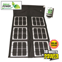 18-Watt Folding Solar Panel&nbsp;&nbsp;Model#&nbsp;55020