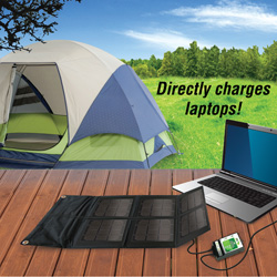 18-Watt Folding Solar Panel&nbsp;&nbsp;Model#&nbsp;55020