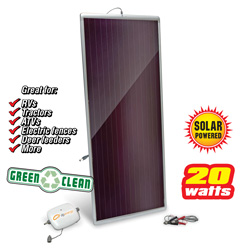 20 Watt Solar Panel&nbsp;&nbsp;Model#&nbsp;DG04357