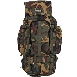 Camo Mountaineer's Backpack Model# LUOB310NCM