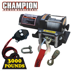 3000lb Champion Winch&nbsp;&nbsp;Model#&nbsp;C30145