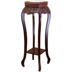 Cherry Flower Stand with Ceramic Top&nbsp;&nbsp;Model#&nbsp;H-33
