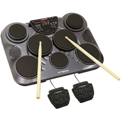 Electronic Drum Set - Table Top Model# PTED01