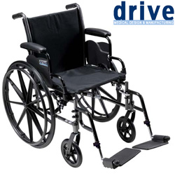 18 Inch Cruiser III Wheelchair Model# K318DDA-SF