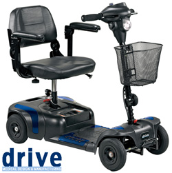 Phoenix 4 Wheel Compact Portable Travel Power Scooter&nbsp;&nbsp;Model#&nbsp;S35015
