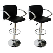 2 Pack of 30 Inch Adjustable Bar Stools Model# BS1061BSET