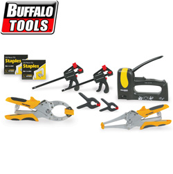 7 Piece Clamp & Staple Gun Kit Model# CSGK7