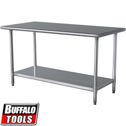 24x49 SS Work Table Model# SSWTABLE