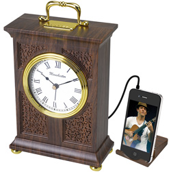 Nostalgia Clock with MP3/iPod Digital Radio and Alarm Model# RC400