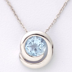 Blue Topaz Necklace&nbsp;&nbsp;Model#&nbsp;JN5136